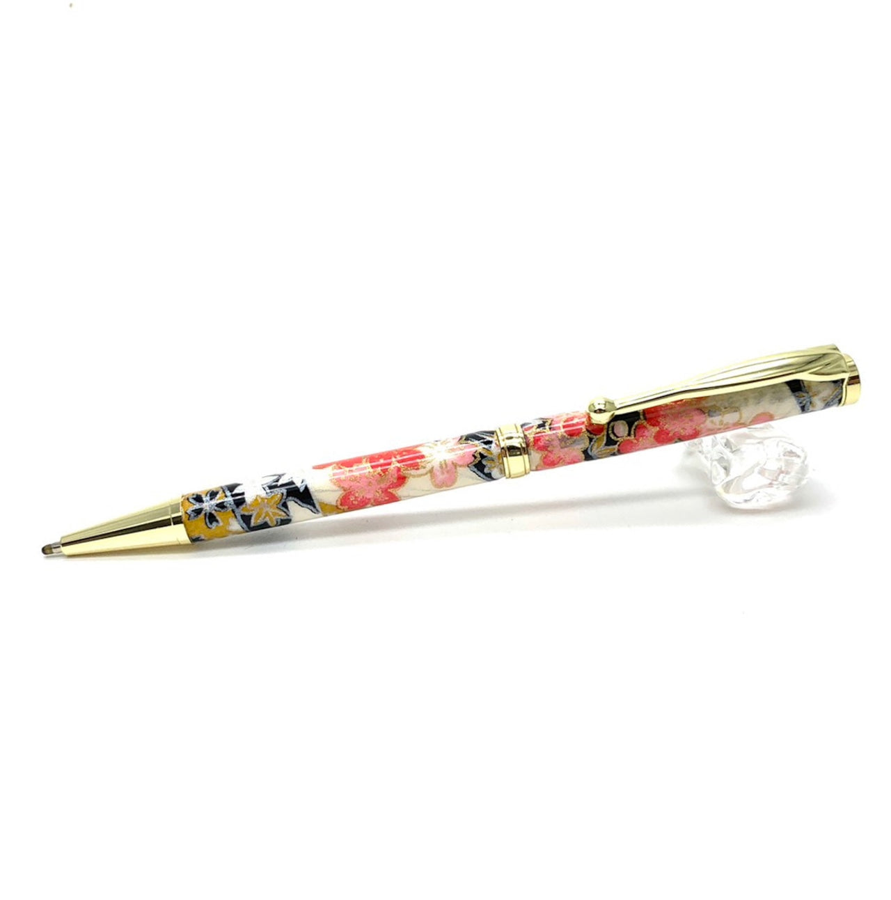 美濃和紙 ボールPen 曙桜/白紺 TM-2308 CROSS type