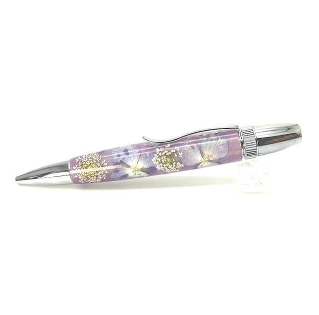 Flower Pen 紫陽花 /あじさい (紫色) TFB2021 pu PARKER type