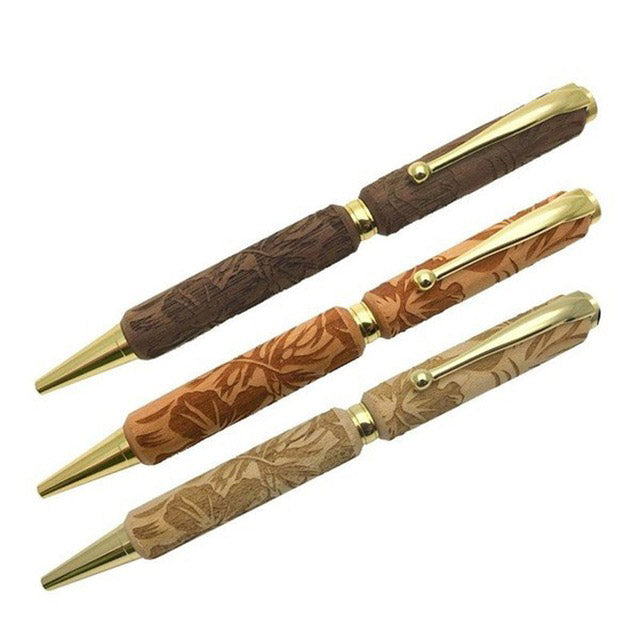 Caving Wood Pen