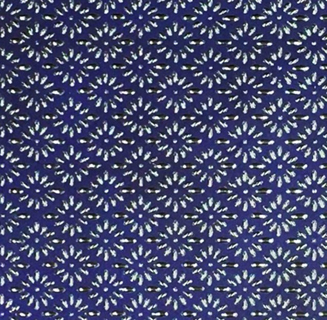 伝統工芸 鹿漆革 (しかしっぴ) 菱菊/ひしきく (紺色)PIN1611 PARKER type