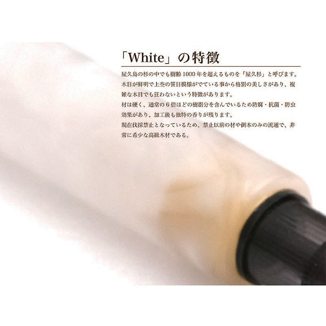 Jewel-like acrylic brush pen TFP1801 white with ink cartridge