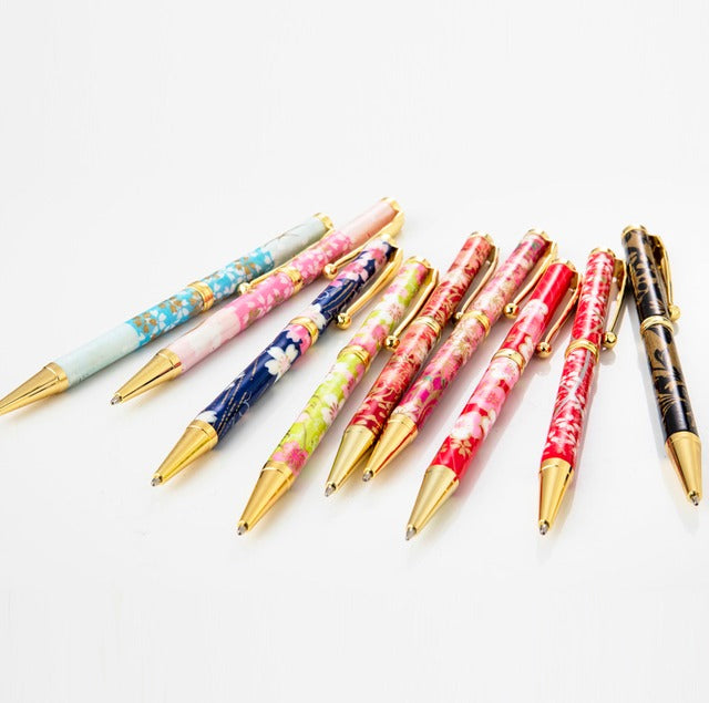 美濃和紙 ボールPen しだれ桜 /紫色 TM-1602 pu CROSS type