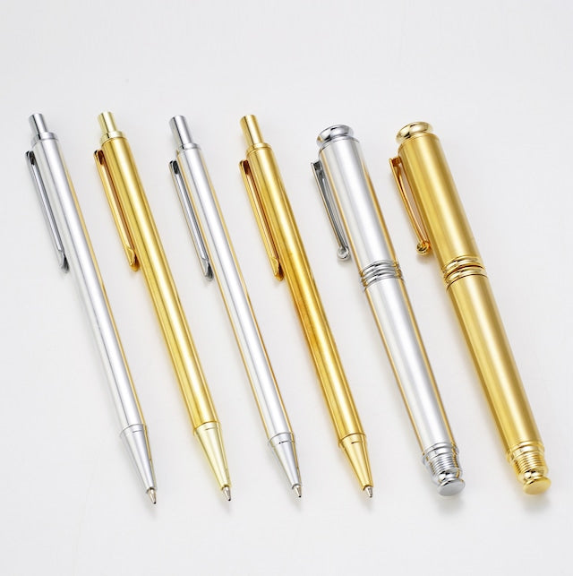 Metal Pen 高度研磨技術 金属シャープペン /真鍮 ノック式 KMS211