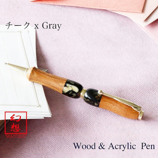 Acrylic&Wood ビターチーク /チークxBK TWD1603 CROSS type