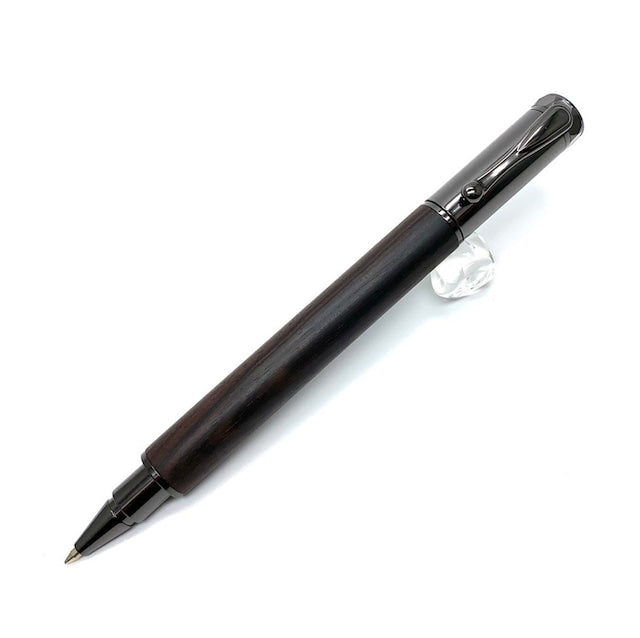 Rare wood rollerball Pen Ebony/Kokutan TWB2305 Magnet Cap type