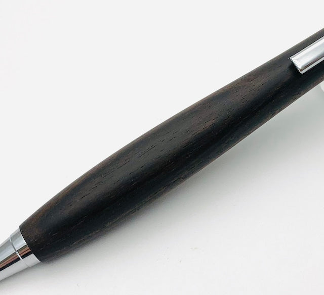 Shape Pen Low Center of Gravity for Writing Ballpoint Pen 0.5mm Ebony/Kokutan SB1800