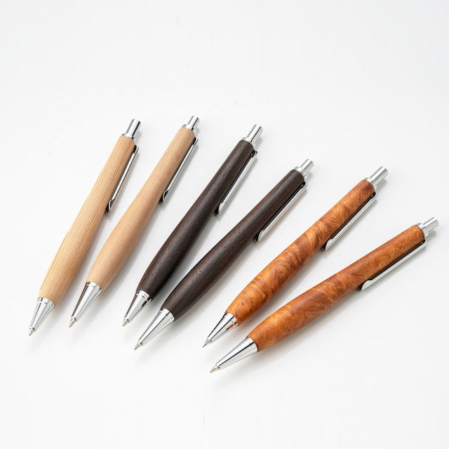 Shape Pen Low Center of Gravity for Writing Ballpoint Pen 0.5mm Ebony/Kokutan SB1800