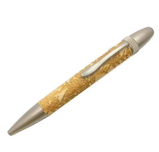 Carving Wood Pen レーザー加工 岐阜県産材 東農ひのき TWA1800