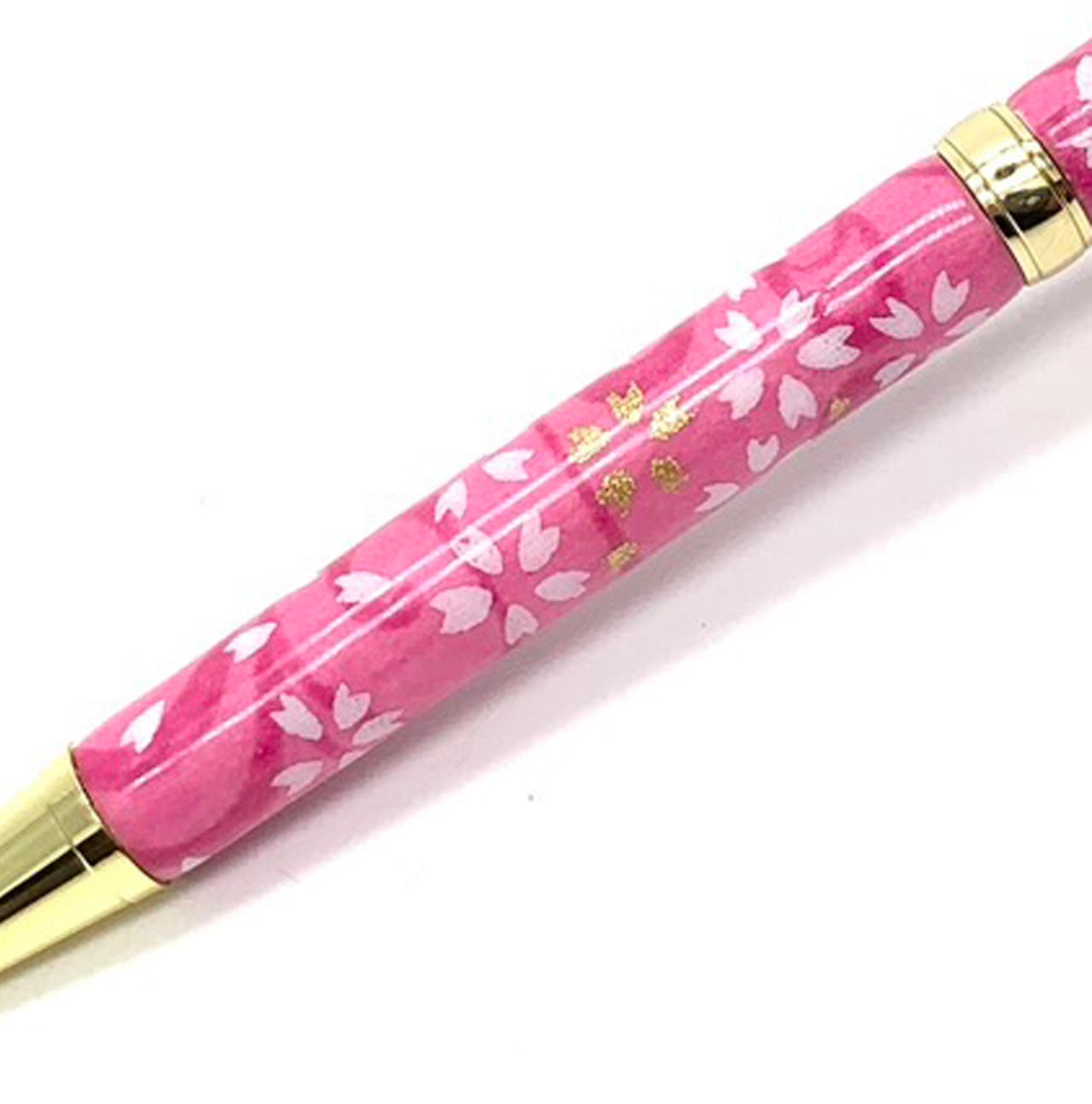 美濃和紙 ボールPen 小桜と流水/桃色 TM-2301 CROSS type