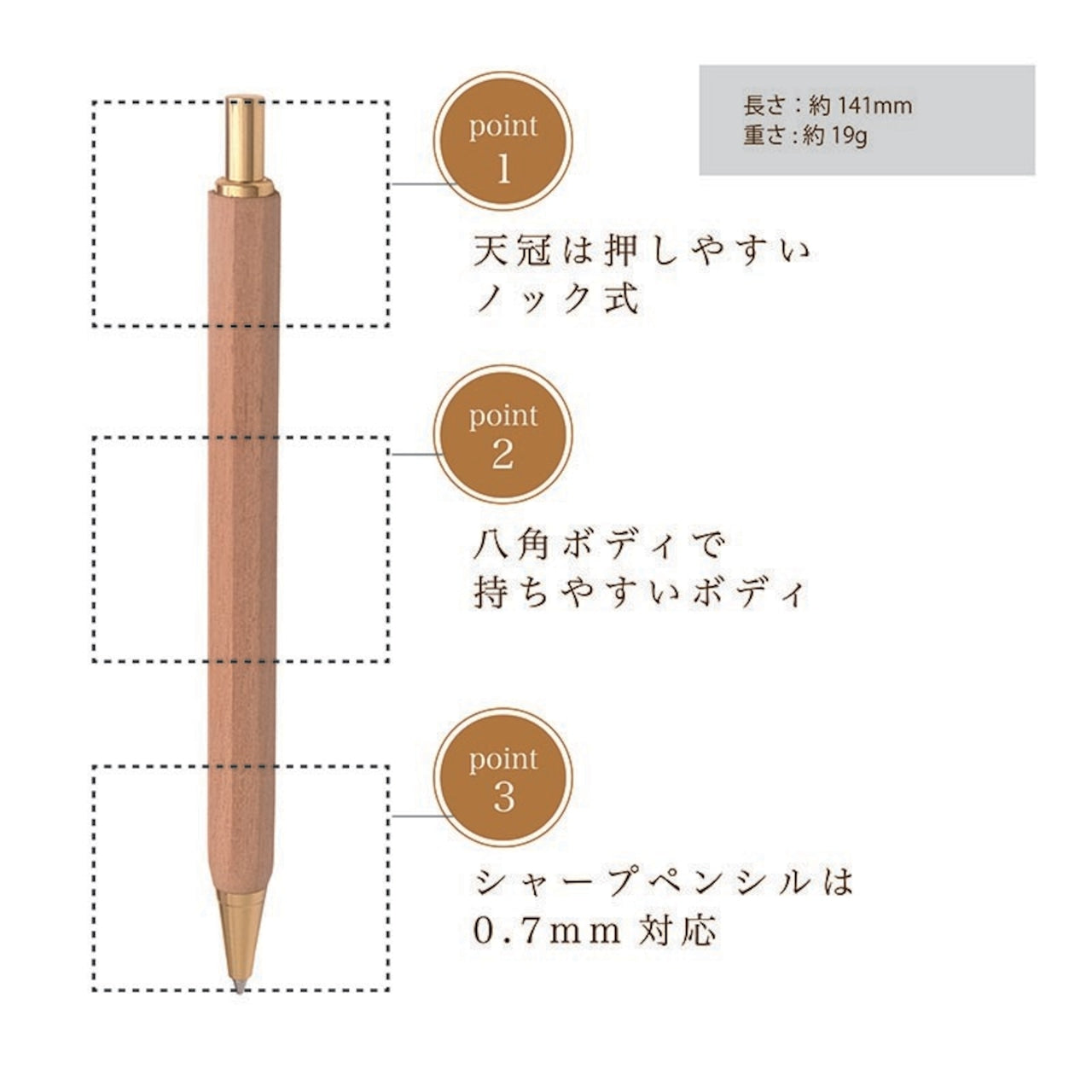 Shape Pen /シェイプペン 一位 /いちい SS1500 シャープペン0.5㎜