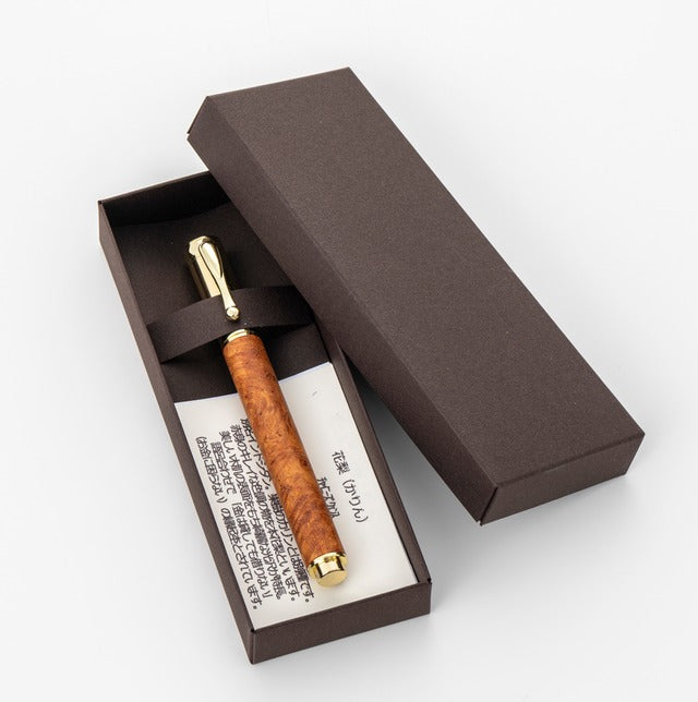 Fountain pen made from high-quality wood Kiso Hinoki / Hinoki TWM18202 with converter