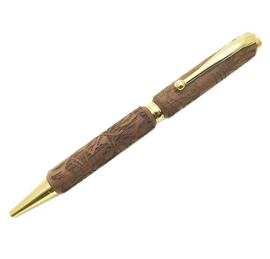 Carving Wood Pen レーザー加工 Tropical ウォルナット TWA1801