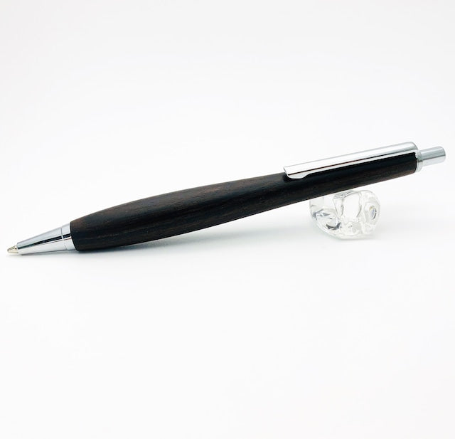 Shape Pen Low Center of Gravity for Writing Ballpoint Pen 0.5mm Ebony/Kokutan SB1800