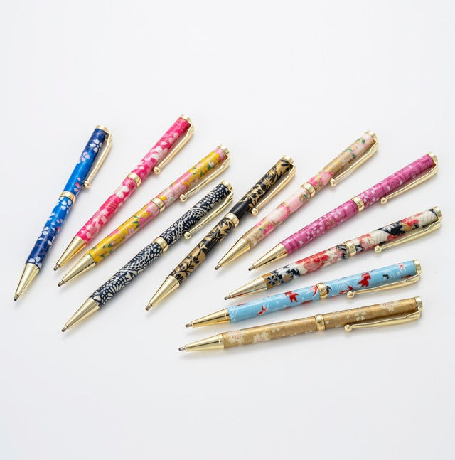 Mino Washi Ball Pen Butterfly and Flowing Water / Butterfly TM-1903 nv CROSS type